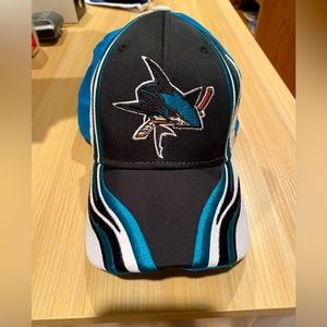 SOLD ON EBAY - NHL San Jose Sharks Reebok Fitted Hat - Size Sm-Md
